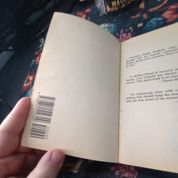 Boneman by Lisa W. Cantrell – Rare Horror Paperback by Bram Stoker Award Winner - Picture 2 of 13